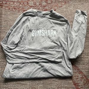 Gymshark Apollo Long Sleeve T-Shirt - Light Grey Marl